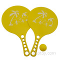 Vật liệu vợt tennis bãi biển với mẫu miễn phí